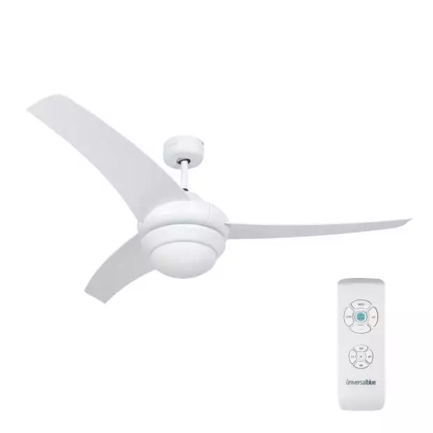 Ventilador de techo blanco 132cm | universalblue