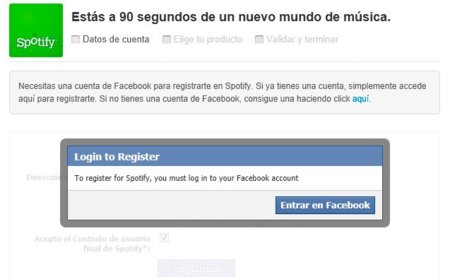 Facebook, Spotify y la polémica con las cuentas