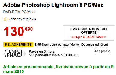 Lightroom 6 parece que por fin llegará en Marzo