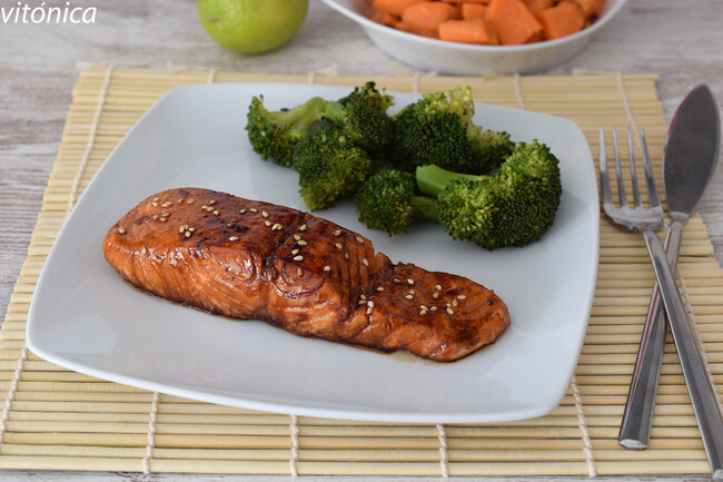 Salmon Glaseado Mandarina