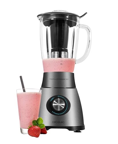 Cecotec Batidora de Vaso Power Black Titanium 