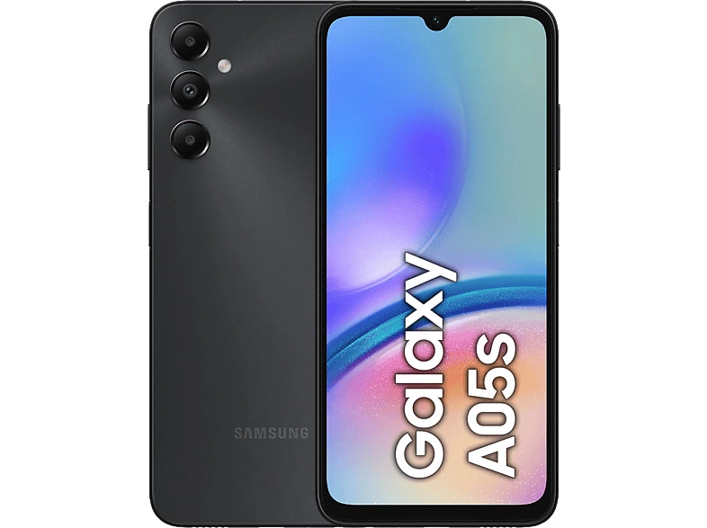 Móvil - Samsung Galaxy A05s, Black, 128GB, 4GB RAM, 6.7"