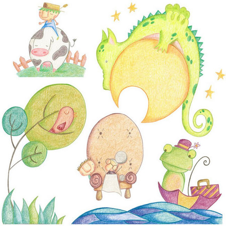 Ilustración Cuentos Diferentes para Niños Diferentes