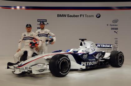 Presentado el nuevo BMW Sauber F1.08