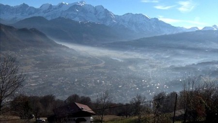 El aire de los Alpes está muy contaminado