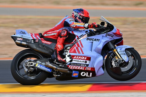Marc Márquez se estrena con Ducati, Jorge Martín es el nuevo líder de MotoGP y Pedro Acosta vuelve al podio 