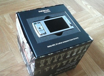 Desempaquetado del Nokia N95