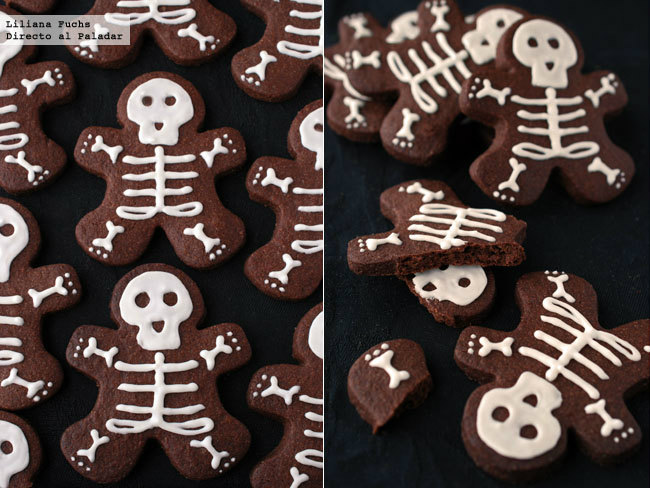 Receta de galletas para Halloween