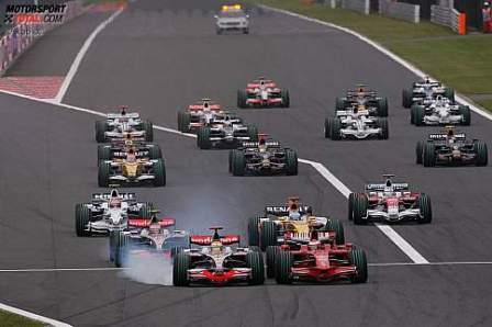 La salida del Gran Premio de China volverá a ser de infarto