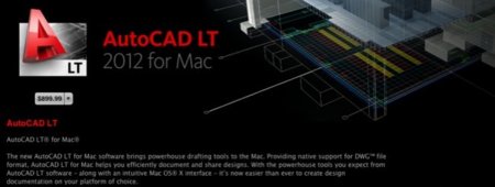 AutoCAD LT 2012 para OS X disponible en la Mac App Store