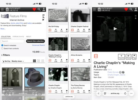 Internet Archive Películas