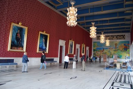 Visita al Ayuntamiento de Oslo
