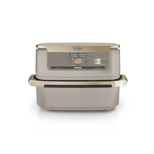 Ninja Foodi FlexDrawer, Freidora de Aire con Compartimento Doble, 10,4L