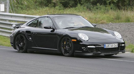 Porsche 911 Turbo espiado antes del restyling