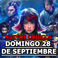 Free Fire MAX, códigos gratuitos para el Domingo 28 de septiembre