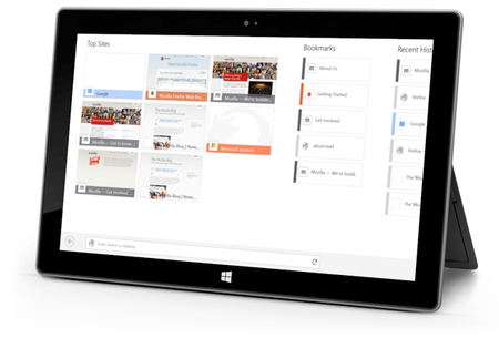Mozilla lanza la versión preliminar de Firefox para Windows 8