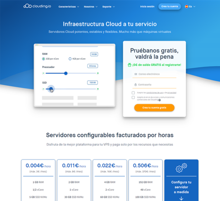 Clouding Io Web Servidor Cloud