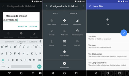 Ajustes Rápidos Personalización