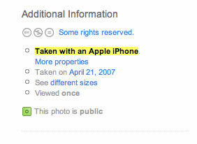 ¿Primeras fotos tomadas con un iPhone?