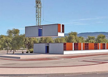 Primer hotel desmontable en España