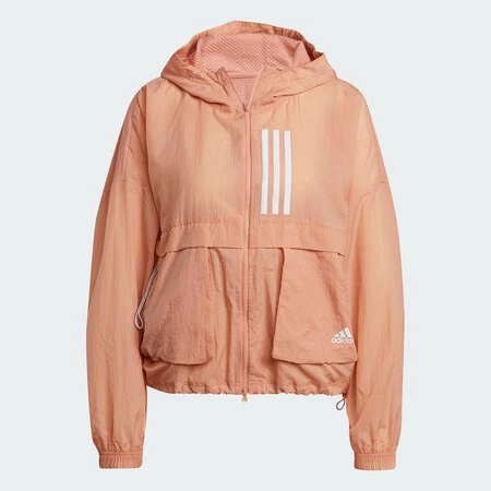 Adidas Sportswear W N D Windbreaker Rosa H40972 01 Laydown
