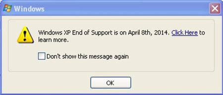 Microsoft mete presión para abandonar Windows XP con una web, avisos y herramientas de ayuda