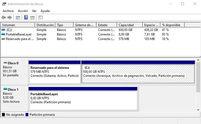 Administrador De Discos