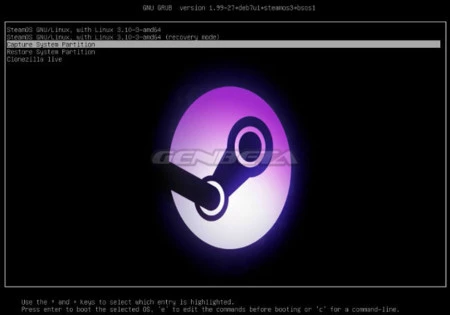 SteamOS instalado