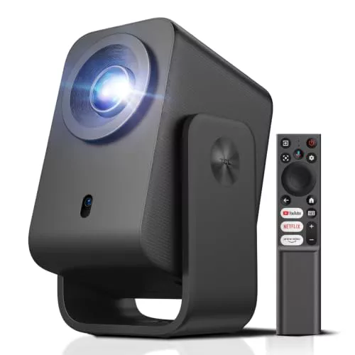 TCL C1 Proyector Portatil 4K Compatible, [GoogleTV/Netflix/APV Intégrées]