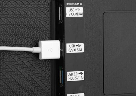 USB y televisor