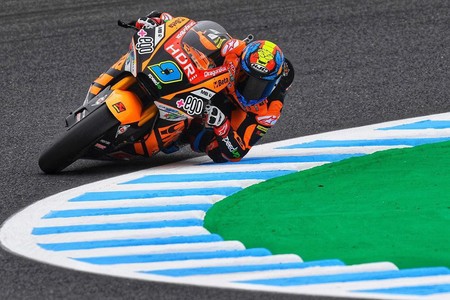 La lluvia le regala la pole position de Moto2 a Jorge Navarro en Phillip Island con Álex Márquez sexto