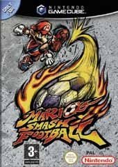 Carátula PAL del Mario Smash Football
