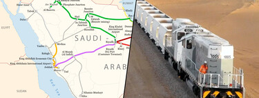 A 1,500-kilometer megarailway through the desert: Saudi Arabia's ambitious plan to connect its two seas