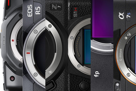 Comparativa de prestaciones en vídeo: Sony A7S III, Canon EOS R5, Panasonic Lumix DC-S1H, Nikon Z7, Blackmagic PCC 6K, Sigma FP