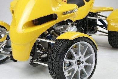 Un quad con motor BMW