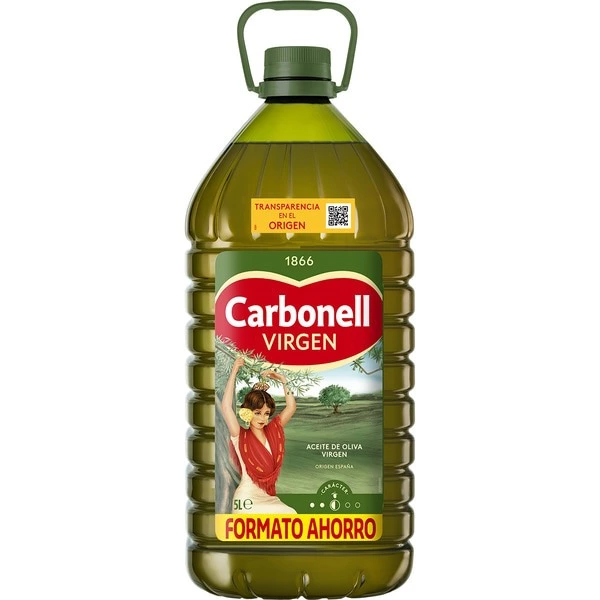 CARBONELL - Aceite de oliva virgen garrafa 5 l 