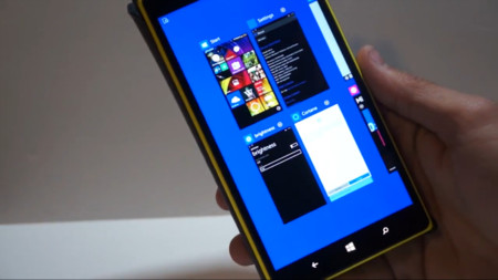 Así lucen en vídeo las novedades exclusivas para phablets de la build 10051 de Windows 10