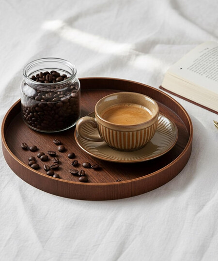 Erkundpresso Tazas De Cafe Espresso Con Platos