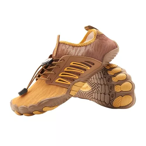 Freiluftkind El Original – Zapatillas Barefoot Antideslizantes Tokai Bronce/Talla 49 EU – Tokai la Zapatilla Barefoot Aventura – Zapatillas de Running Barefoot