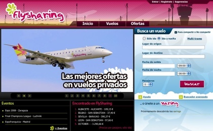 Flysharing desembarca en España