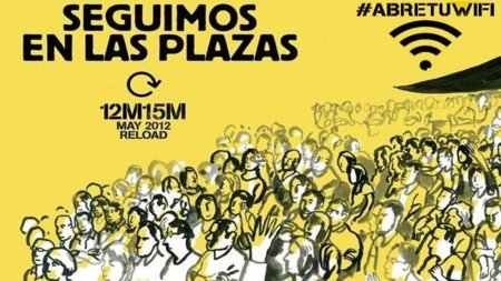 Los promotores del 12M-15M proponen una apertura masiva de redes WiFi, pero cuidado con las consecuencias