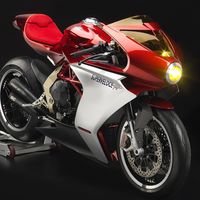 ¡Exquisita! La MV Agusta F3 Superveloce adelanta una preciosa deportiva retro que llegará en 2019