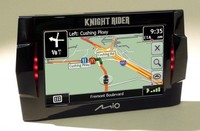 Mio lanza un navegador GPS con la voz de KITT