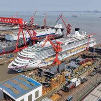 China ya conquistó la industria de los barcos cargueros: ahora ha empezado a competir en la de los megacruceros