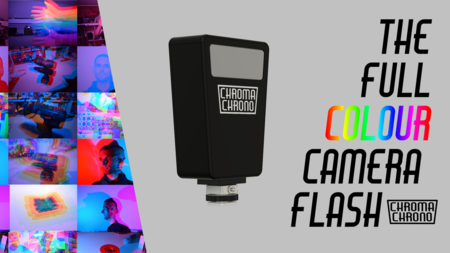 ‘Chroma Chrono’, un flash multicolor programable para dar un toque especial a nuestras fotos busca financiación en Kickstarter