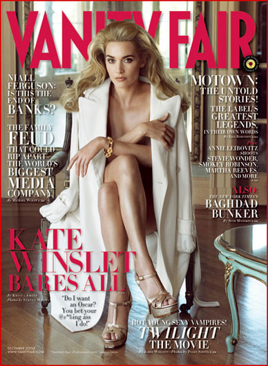 Kate Winslet se desnuda para Vanity Fair