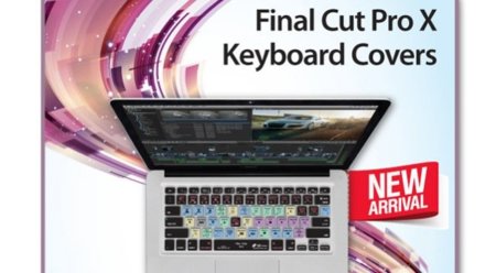 Nuevo Final Cut Pro X Keyboard Cover de KBCovers