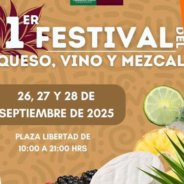 Con bebidas y quesos artesanal llega el 1er Festival del Queso, Vino y mezcal 2025 a este destino del Edomex