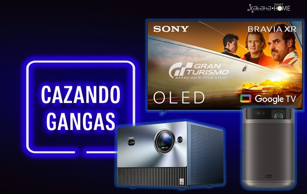 Proyectores en oferta para montar un cine de verano, descuentos en Smart TV, climatización, barras de sonido y más: Cazando gangas