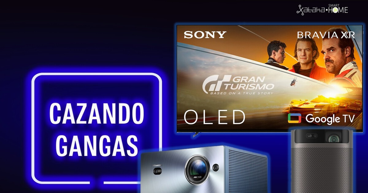 Proyectores en oferta para montar un cine de verano, descuentos en Smart TV, climatización, barras de sonido y más: Cazando gangas